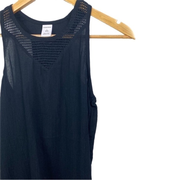 Nwt | Nordstrom Kids' Swim Cover Up in Black Size Large (10/12) - Picture 4 of 6